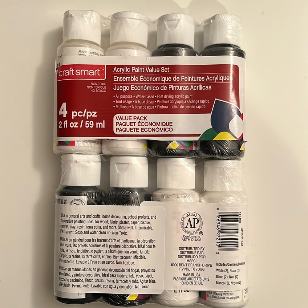 Craft smart acrylic paint